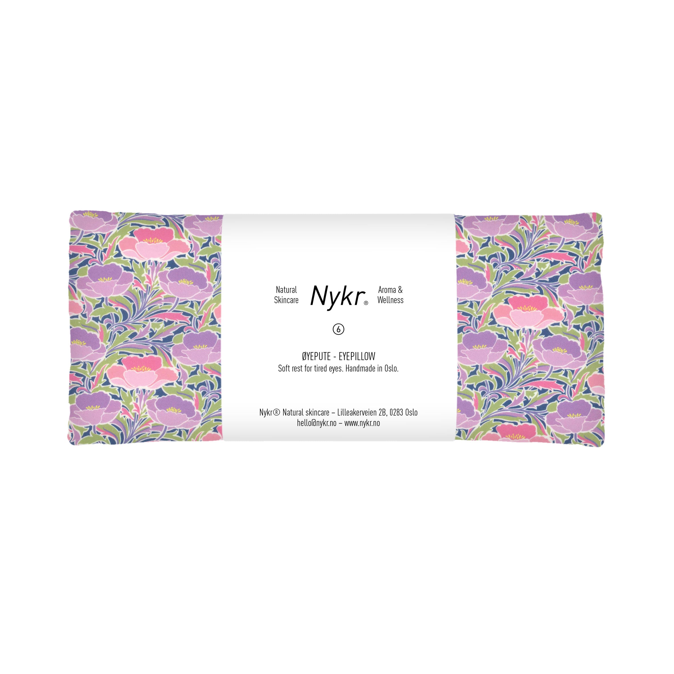 Eyepillow -Poppy Canopy (pastels)