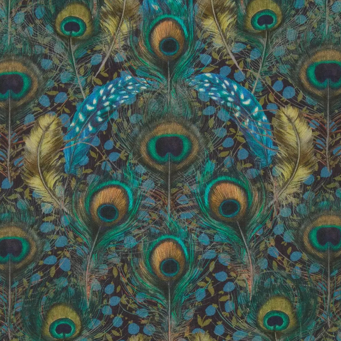 Scrunchie -Peacock Manor