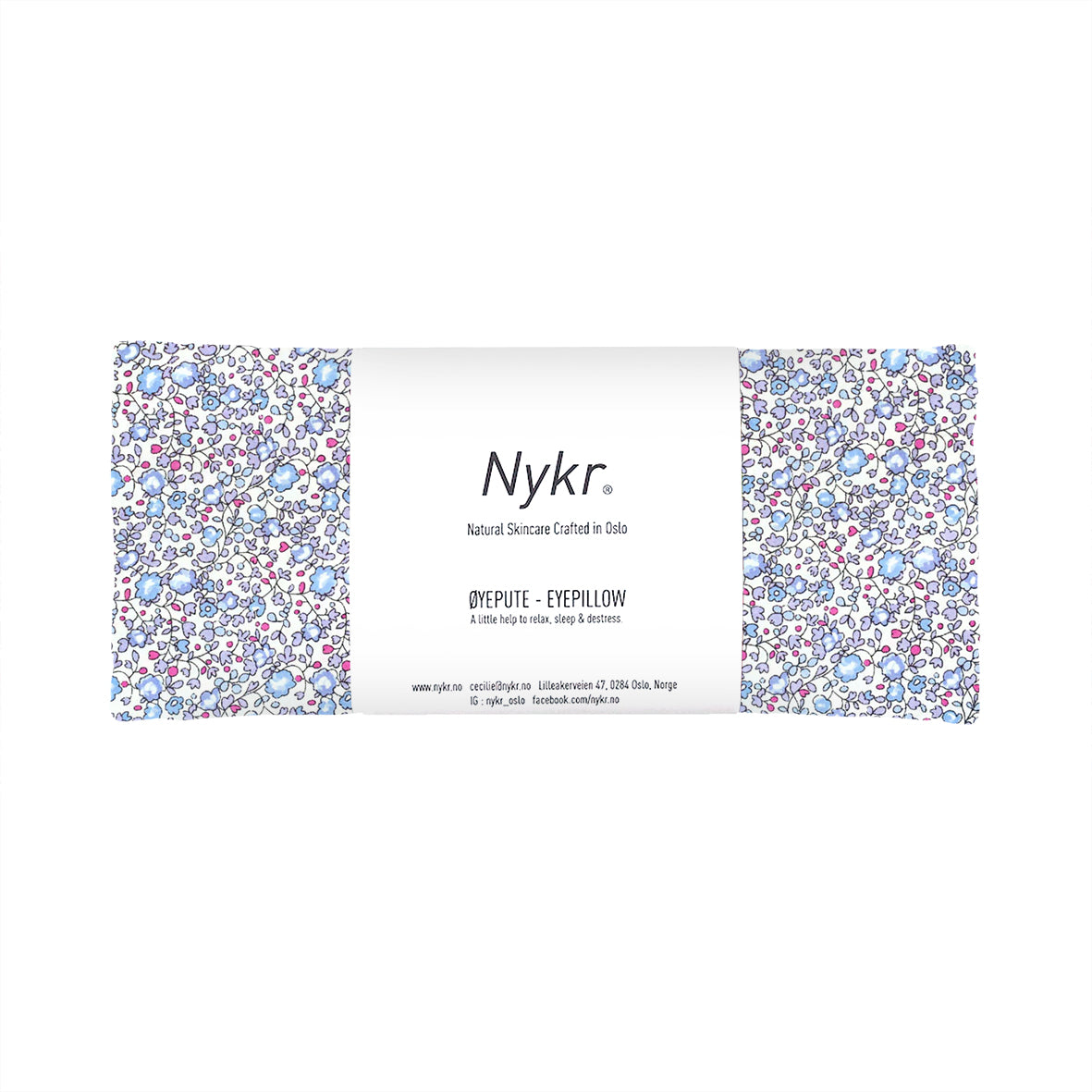 Eyepillow -Eloise (Red & Blue)