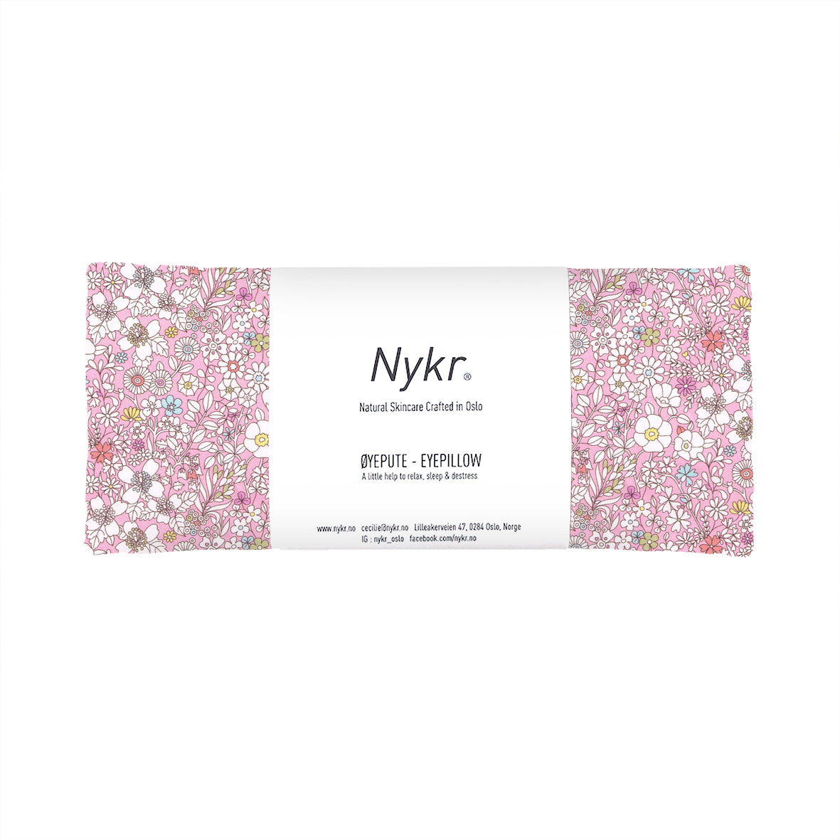 Eyepillow -Junes Meadow (pink)