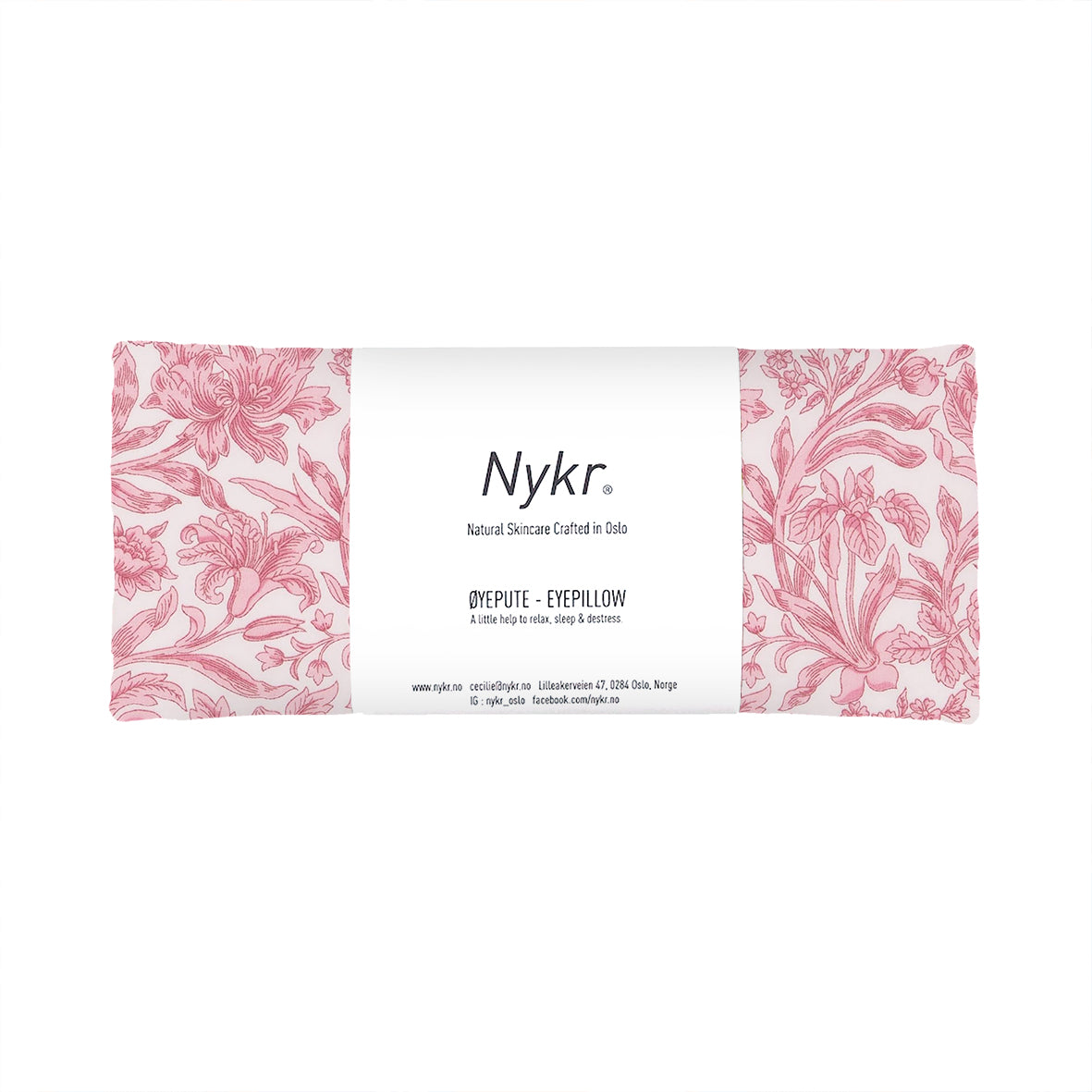 Eyepillow -Sambourne (Pale pink)