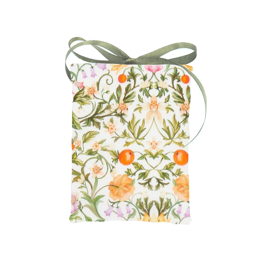 Lavender Sachet -May's Orchard (light greens)