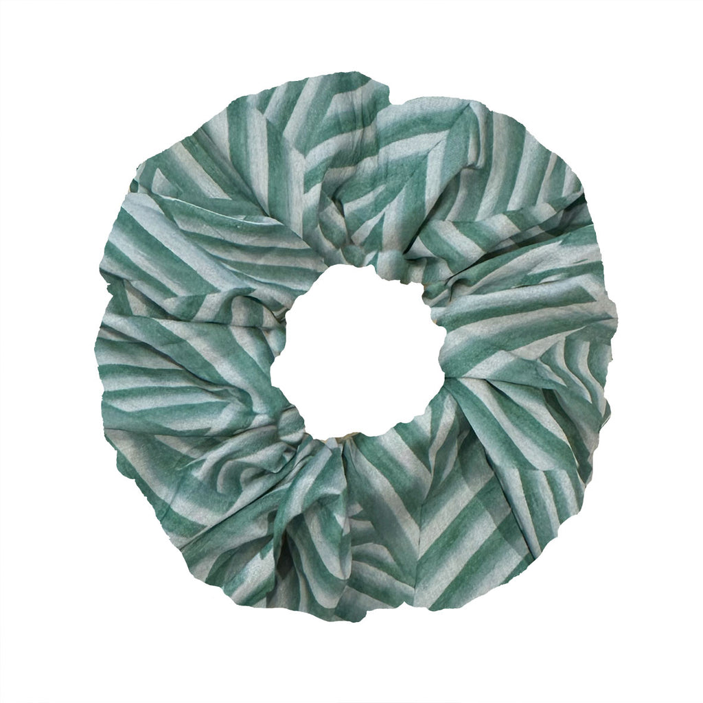 Scrunchie -Shadow Stripes (Green)