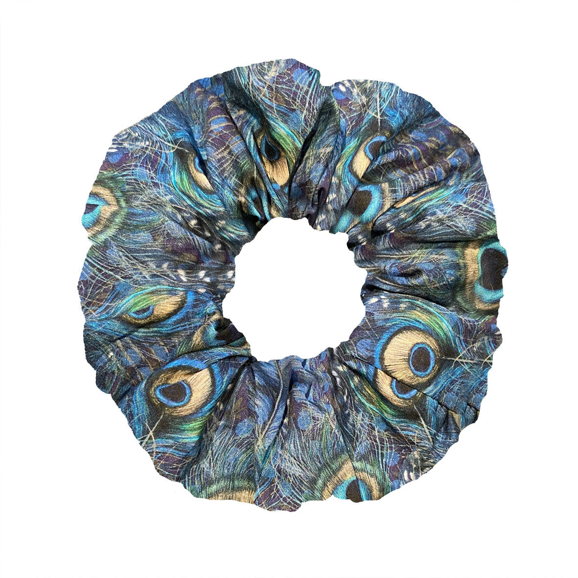Scrunchie -Peacock Manor