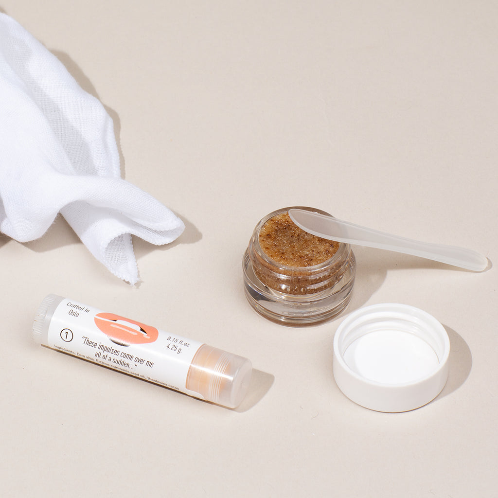 Lip Saving Kit | Leppeskrubb og leppepomade
