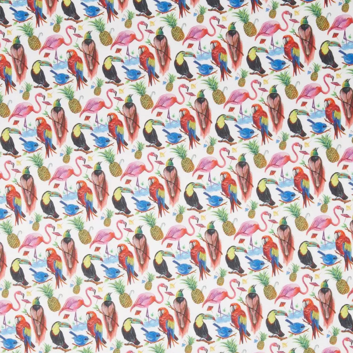 Scrunchie -Birds of Paradise